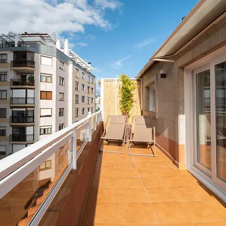 Atico En El Corazon De Vigo Appartement Buitenkant foto